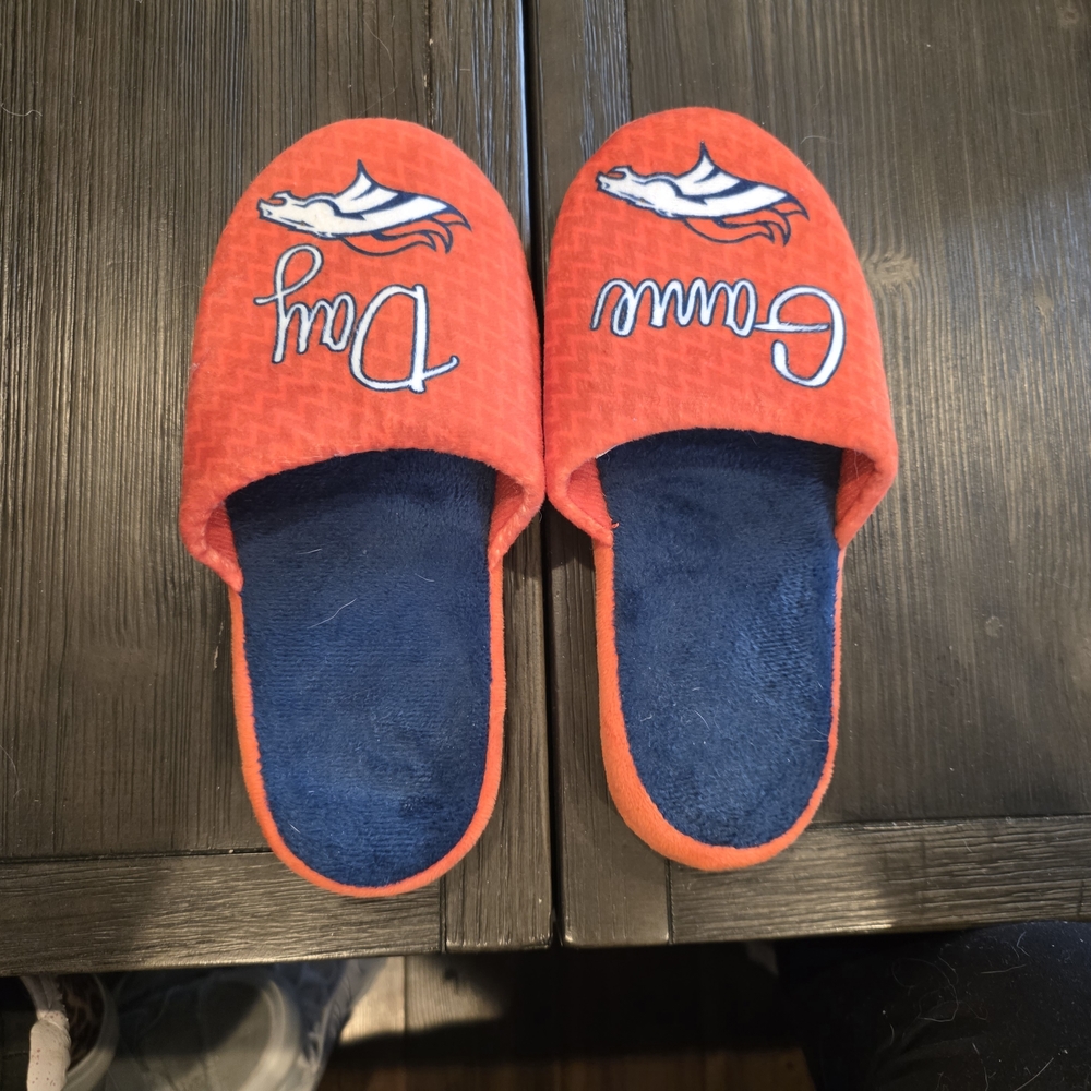 Kids Orange Slide Slippers